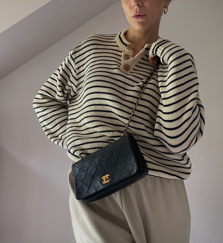 Chanel Vintage Crossbody Flap Bag