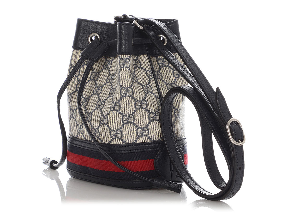 Gucci Mini Ophidia GG Bucket Bag
