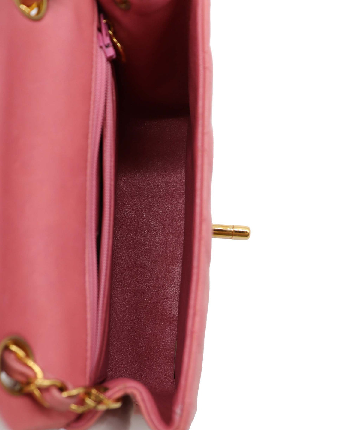 Chanel Mini Flap Bag Pink Lambskin C24012429 ASC5864