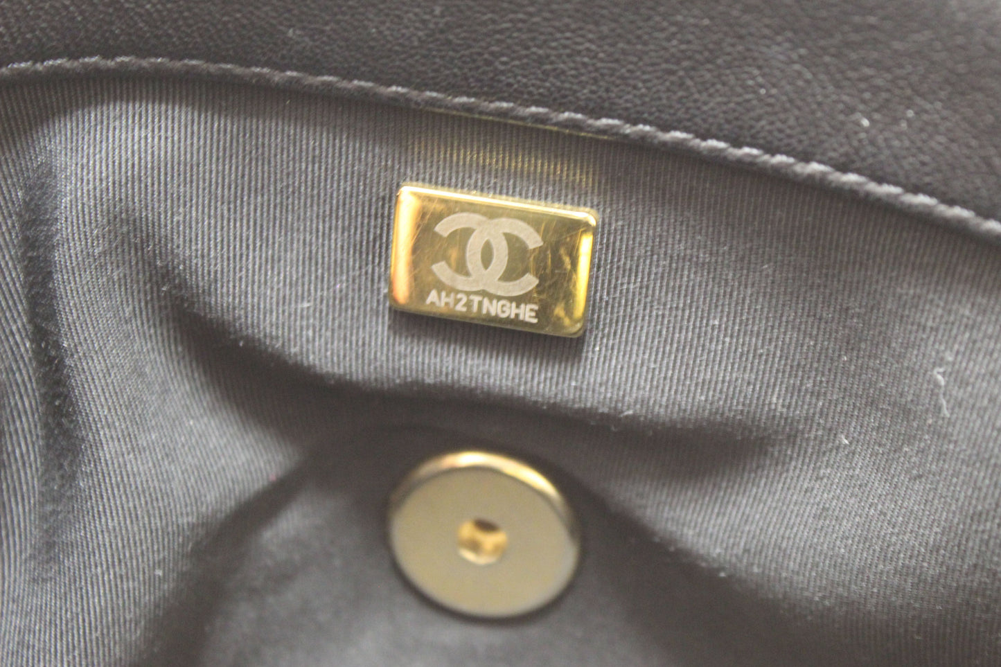Limited Edition Chanel Medium Black Quilted Lambskin Leather Shoulder Crossbody Bag