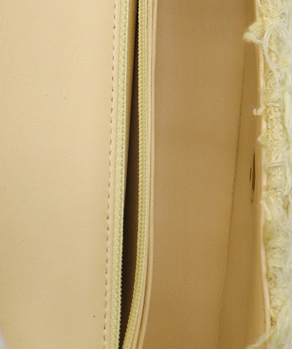 Chanel Mini Flap Bag Yellow Tweed C24041935 ASC5871