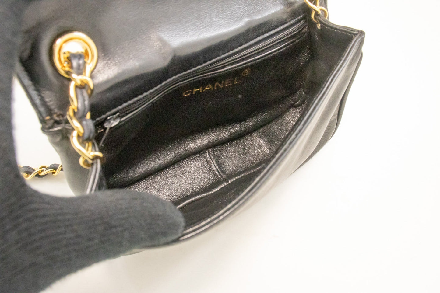 Top Quality Chanel Full New Mini Small Chain Shoulder Bag Black Coco Quilted