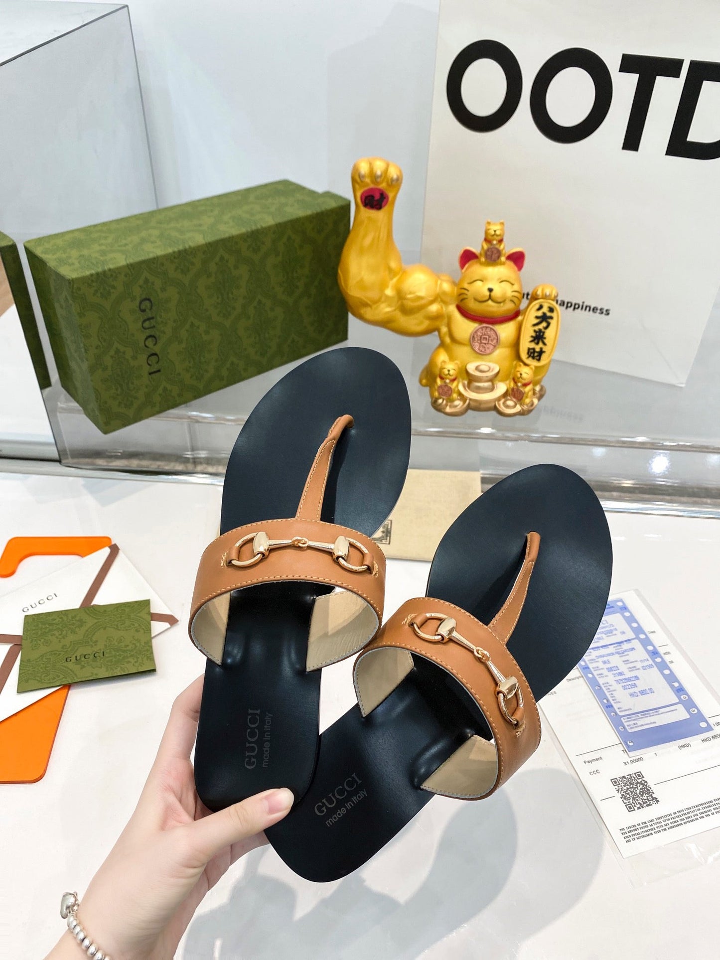 SE1009 Women's Gucci Blondie thong sandal / Size5-12