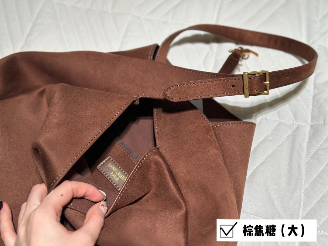 YSK308 le 5 à 7 Supple small/Large in Suede