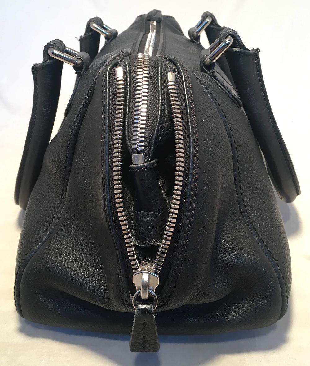 CHANEL Lax Black Leather Tassel Bag