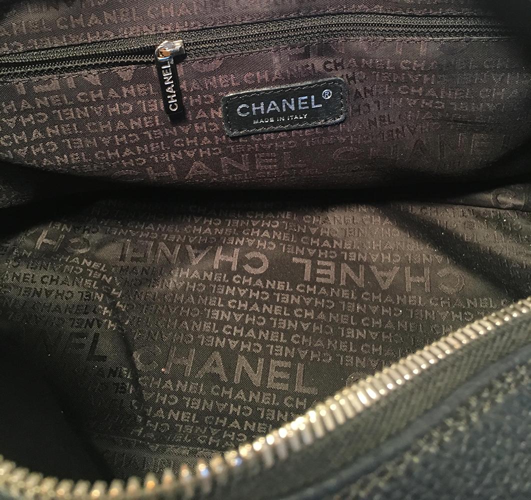 Top Quality Chanel Lax Black Leather Tassel Bag