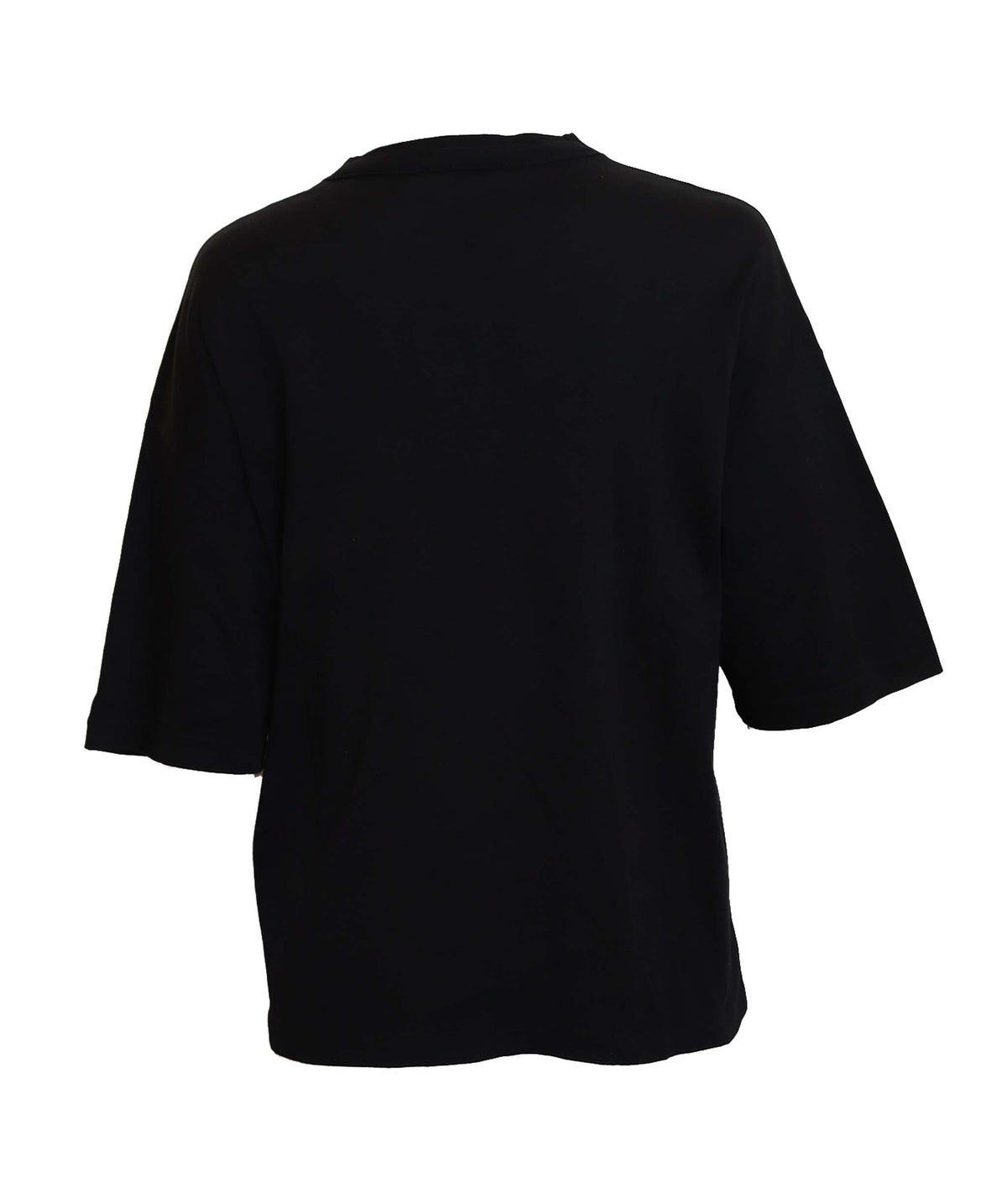 Chanel Logo Cotton Black Short sleeve top size XL DXBS3644