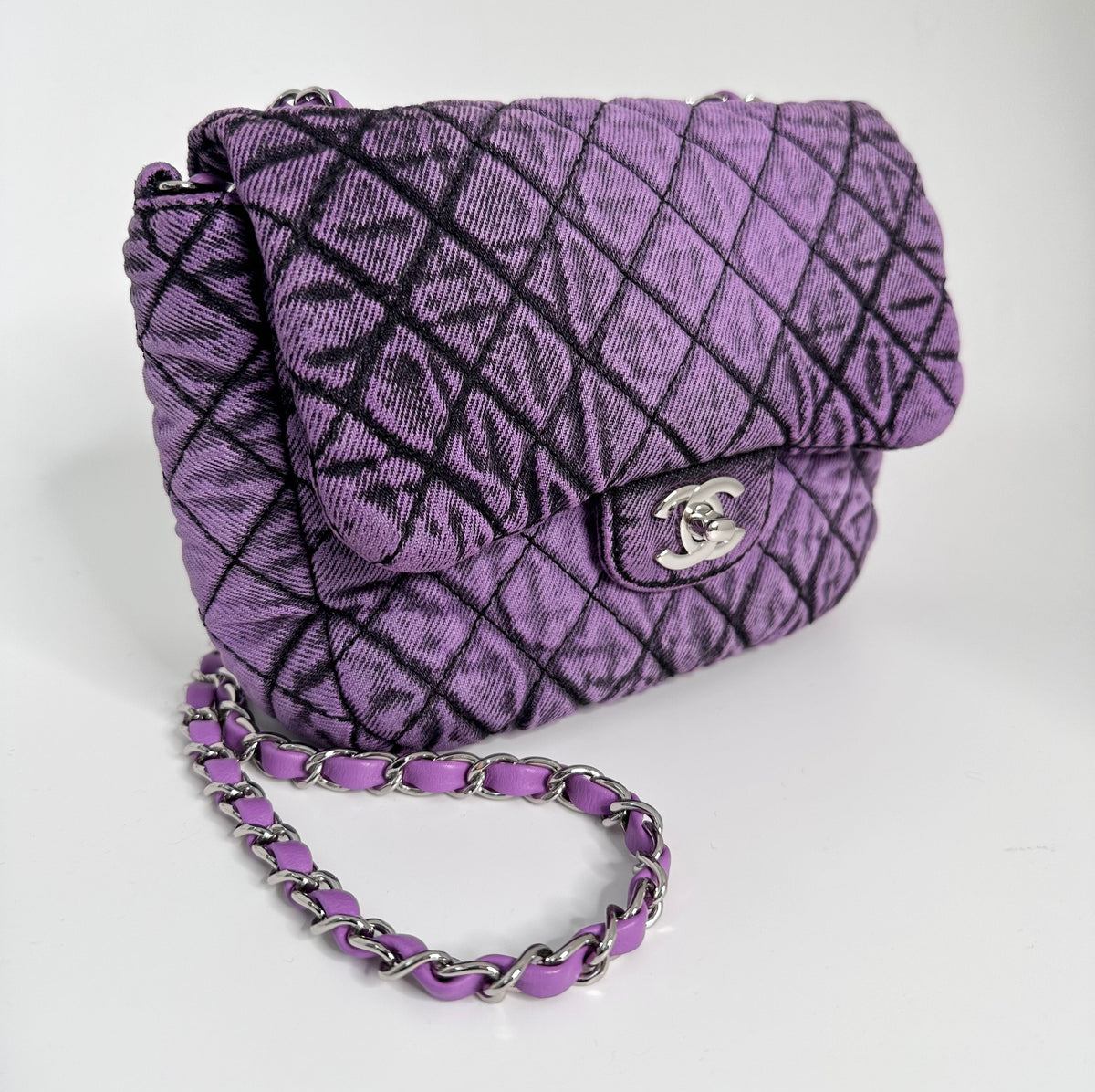 Mini Denimpression Flap Bag