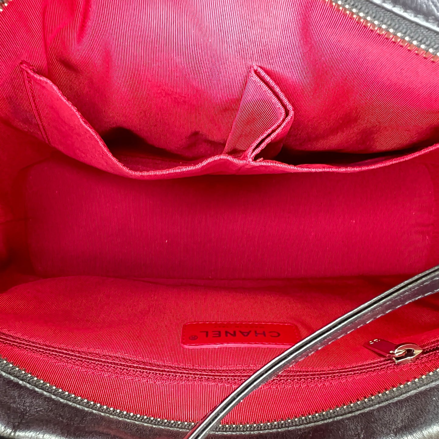 Gabrielle Shoulder Bag in Calfskin Gold hardware