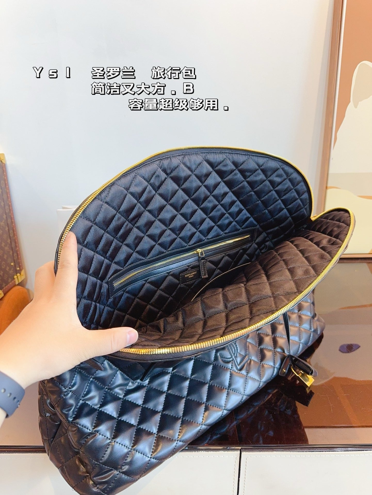 YSK355 Maxi Tote Bag / 23.6x7.8x16.9inch