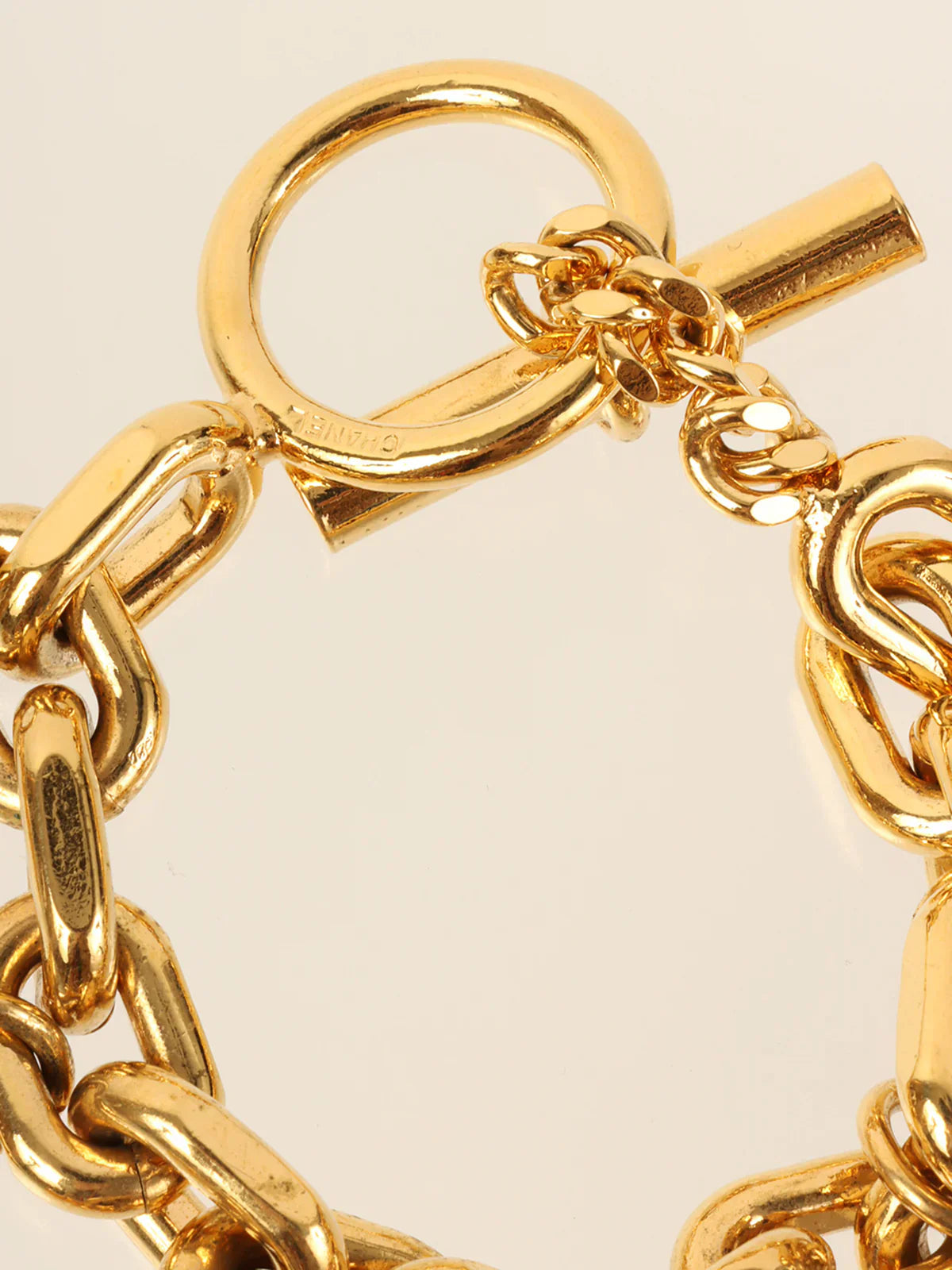 Top Quality Chanel Multi Motif Charm Chain Bracelets Gold