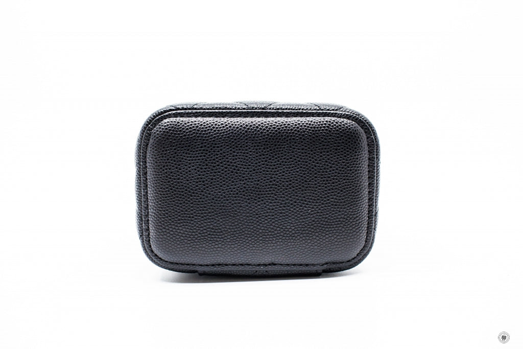 Chanel AP1340Y33352 Small Vanity Black C3906 Caviar Shoulder Bags Pbhw