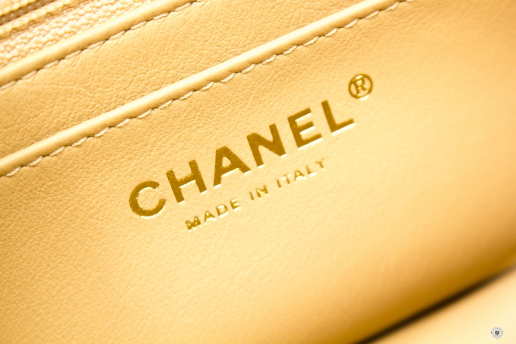 Chanel ASB Classic CC Flap Beige / NG Lambskin Shoulder Bags Gbhw