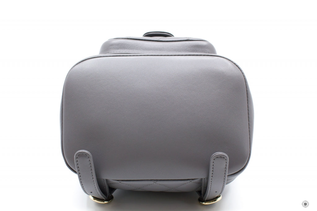 Chanel AS2908B08609 Mini Duma NI691 Grey Calfskin Backpacks Pbhw