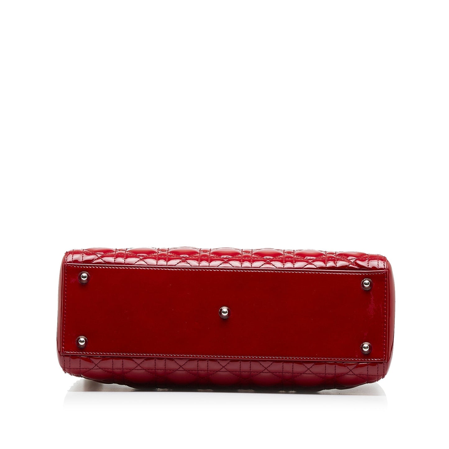 DIORLarge Cannage Patent Lady Satchel