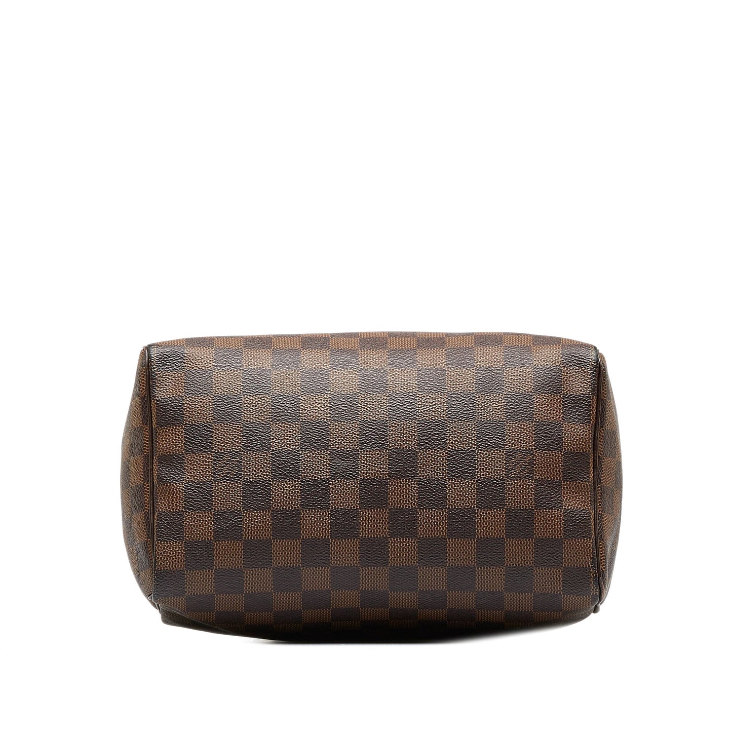 LOUIS VUITTON Damier Ebene Speedy 25 Boston Bag