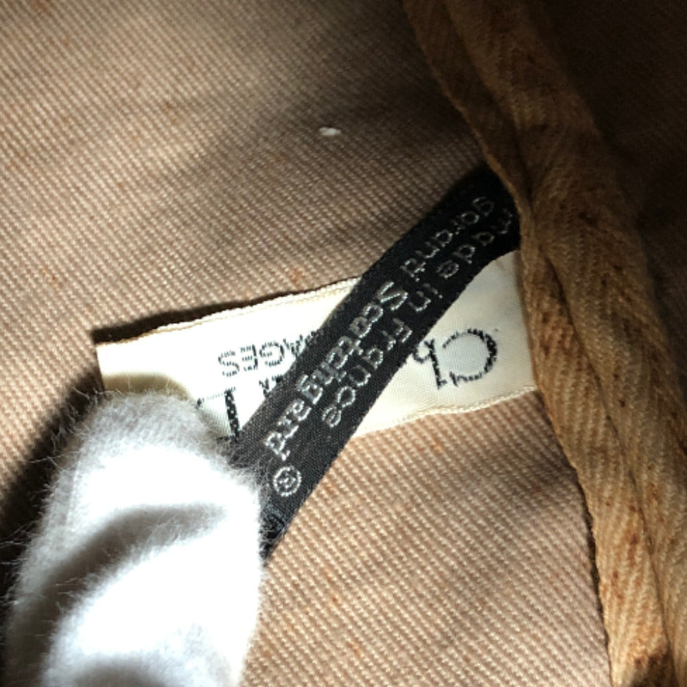 Oblique Canvas Boston Bag