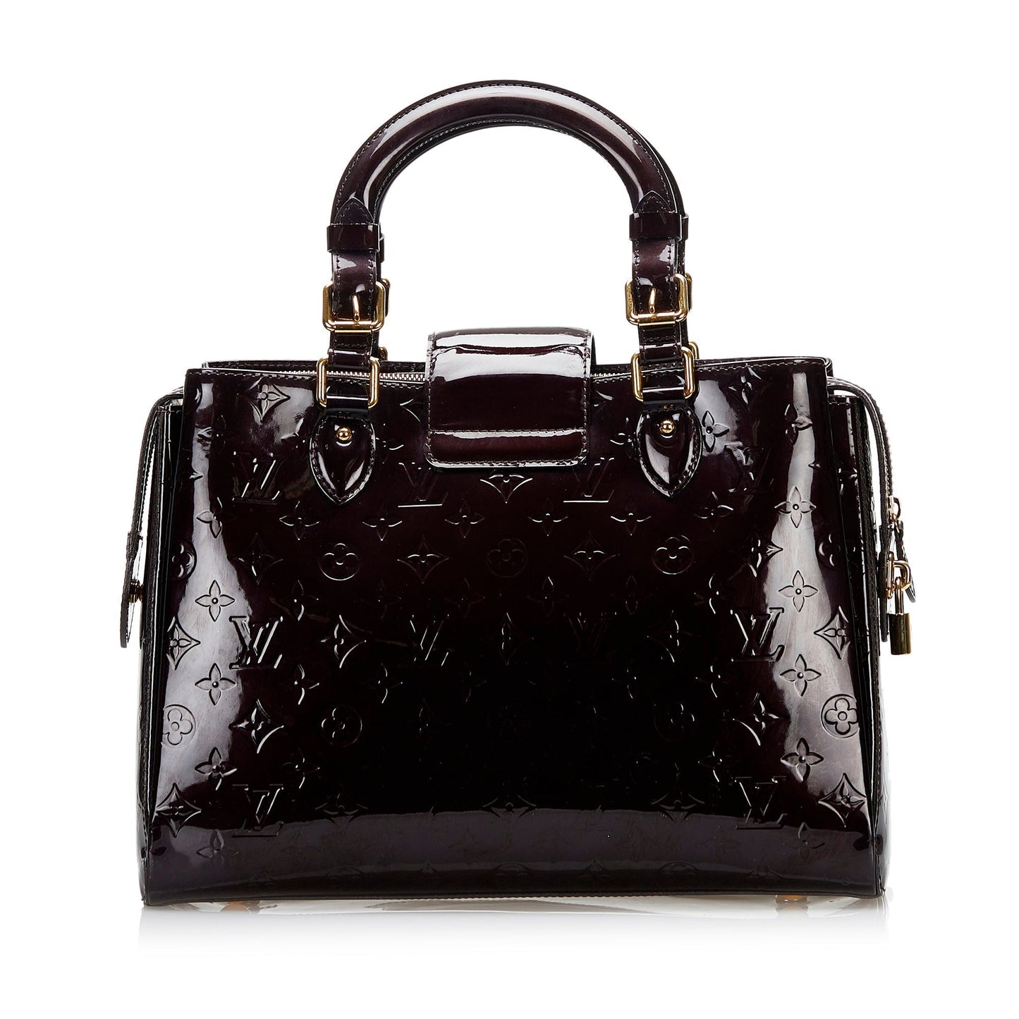 Louis Vuitton Melrose Avenue Dark Red Monogram Vernis