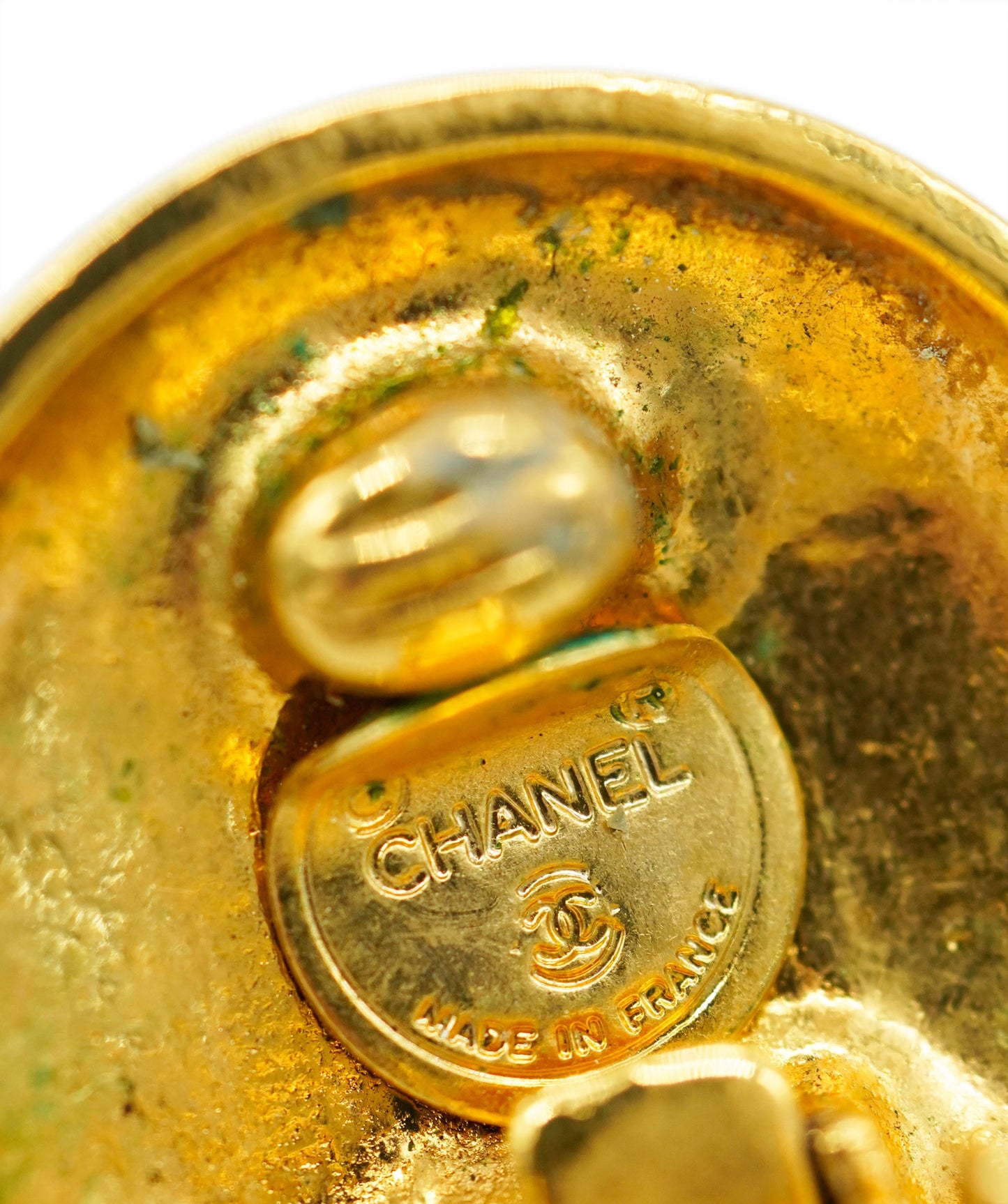 CHANEL EARRINGS MADEMOISELLE GOLD ACCESSORY 90271836 DBXS3619