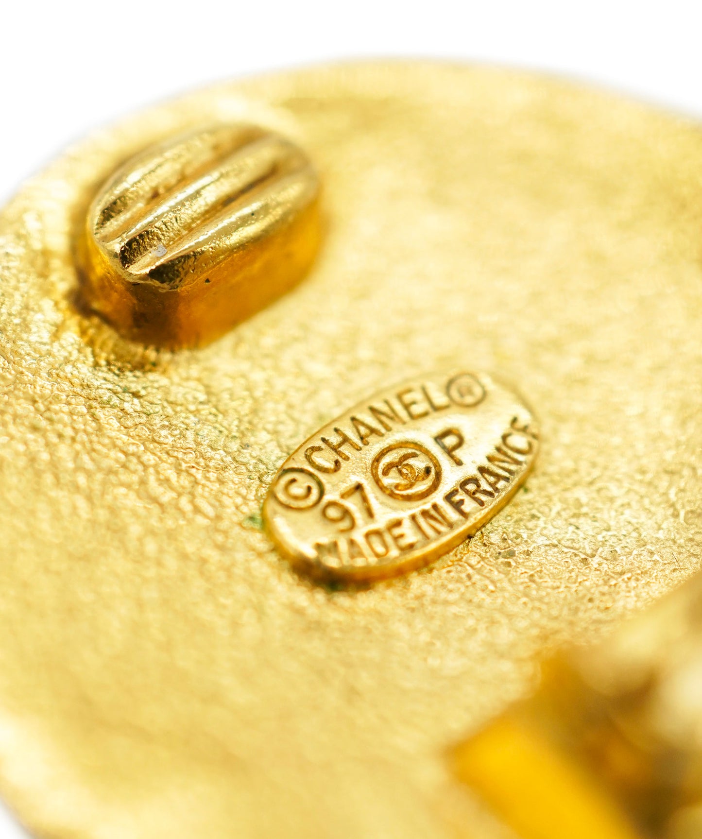 CHANEL EARRINGS COCOMARK GOLD ACCESSORY 90271762 DBXS3624