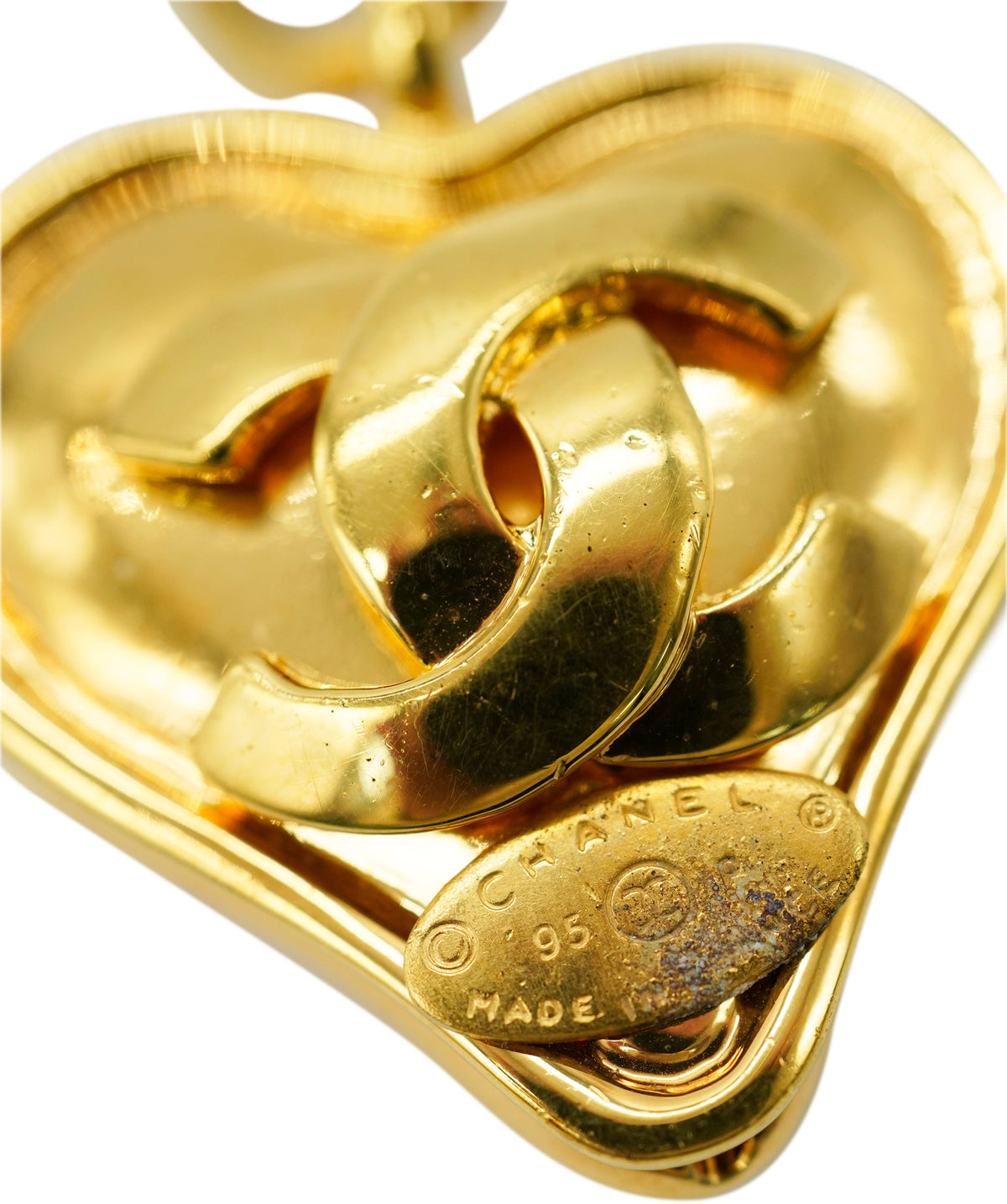 CHANEL Heart Cocomark Key charm DBXS3565