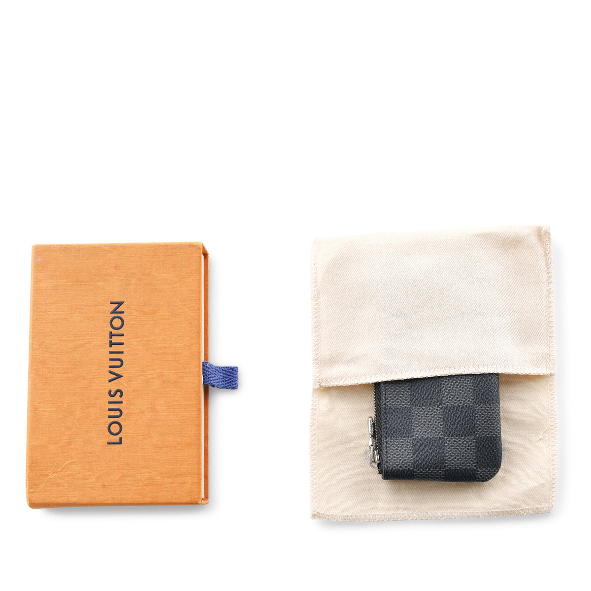 Key Pouch - Damier Graphite