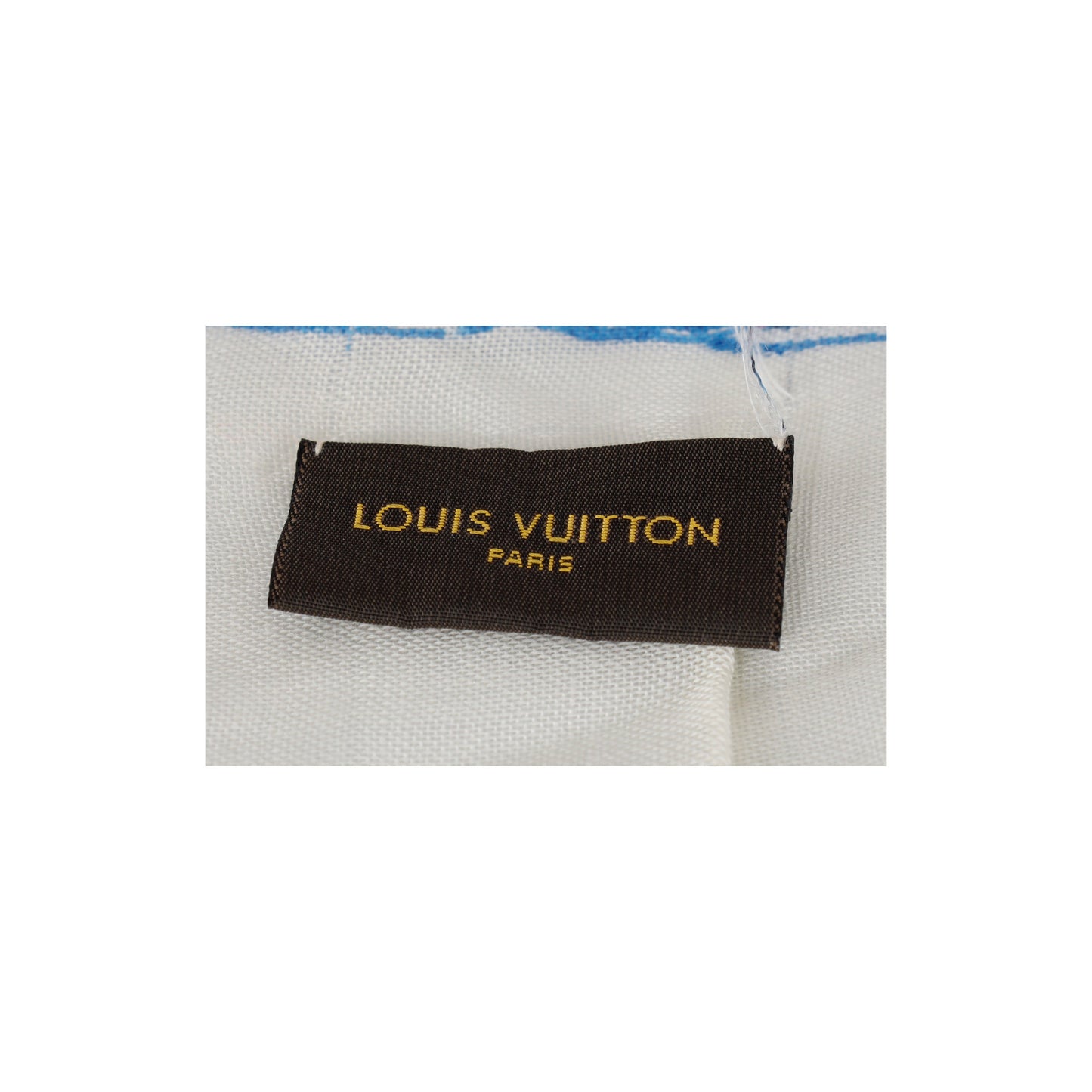 LOUIS VUITTON Louis Vuitton Multicolor Chain Print Scarf