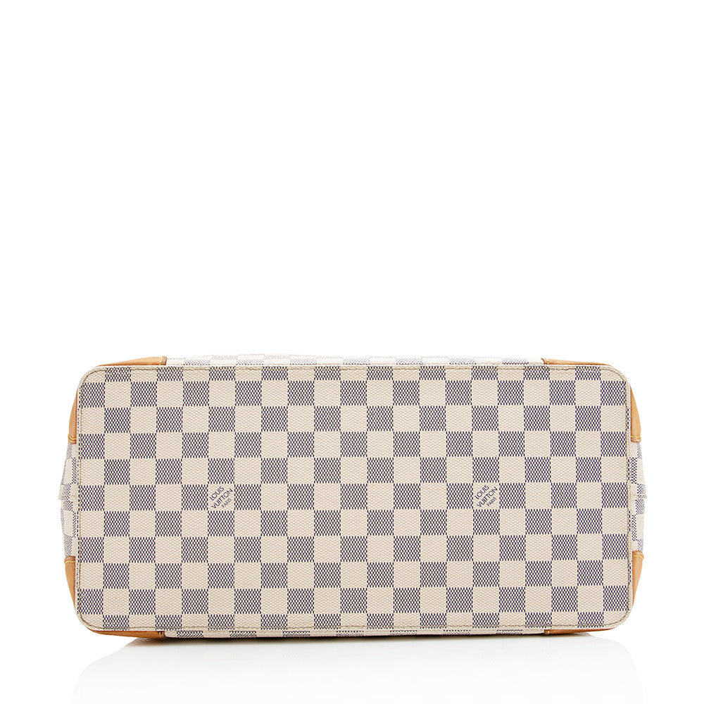 Louis Vuitton Damier Azur Hampstead MM Tote (SHF-21018)
