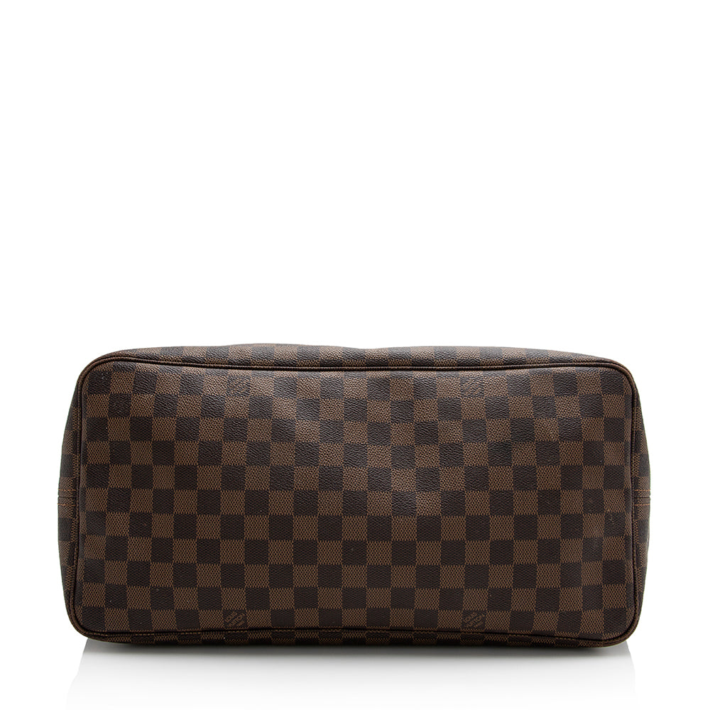 Louis Vuitton Damier Ebene Neverfull GM Tote (SHF-22140)