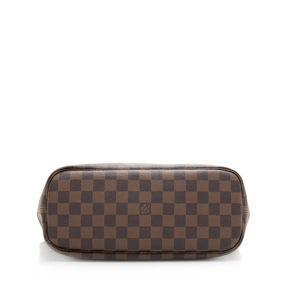 Louis Vuitton Damier Ebene Neverfull PM Tote - FINAL SALE (SHF-19636)