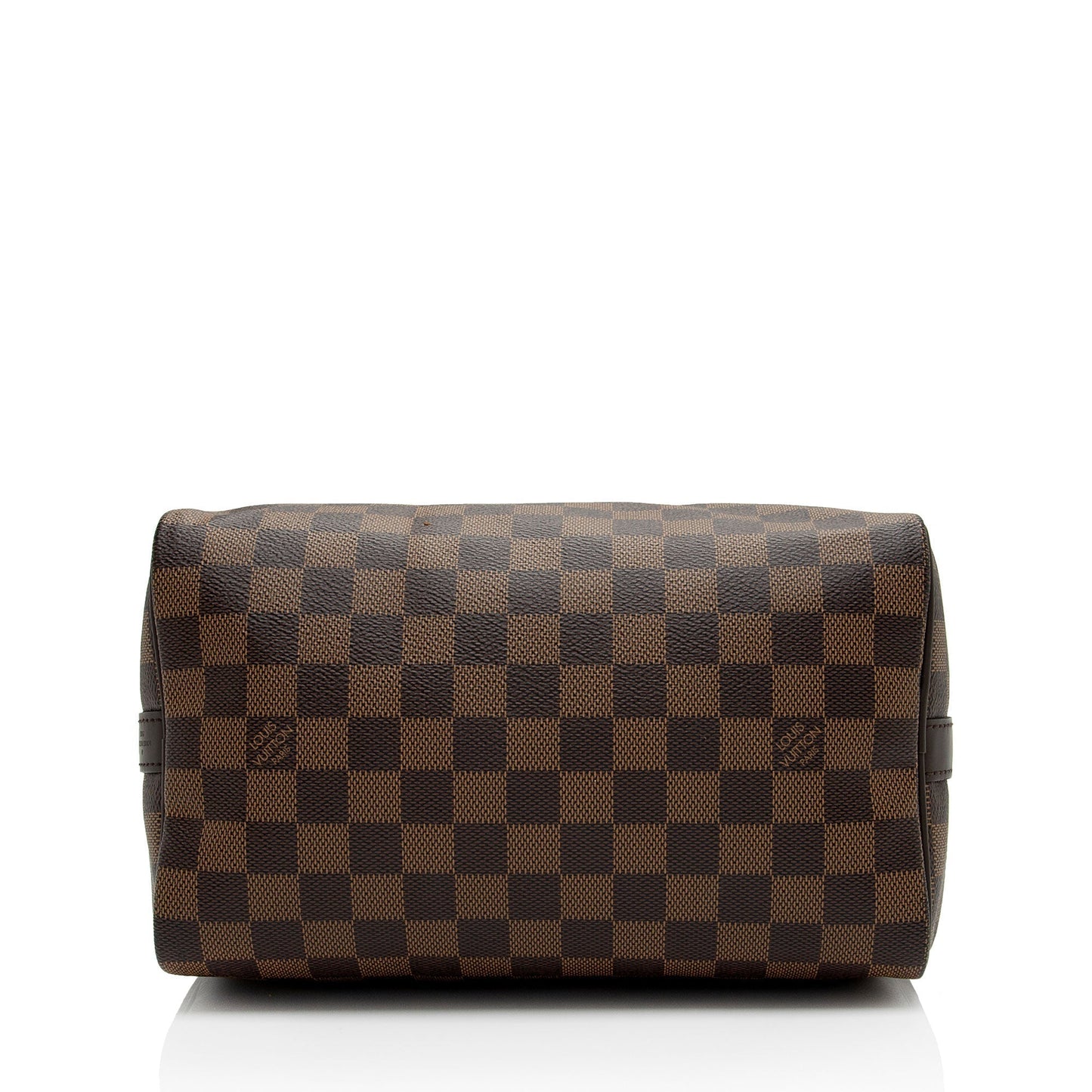 Louis Vuitton Damier Ebene Speedy Bandouliere 25 Satchel (SHF-El704A)