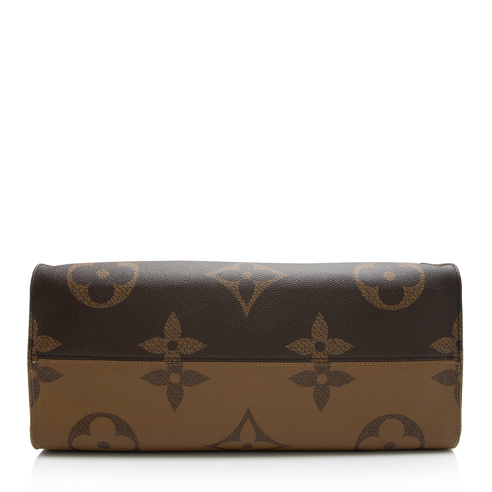 Louis Vuitton Giant Monogram Onthego GM Tote (SHF-21206)