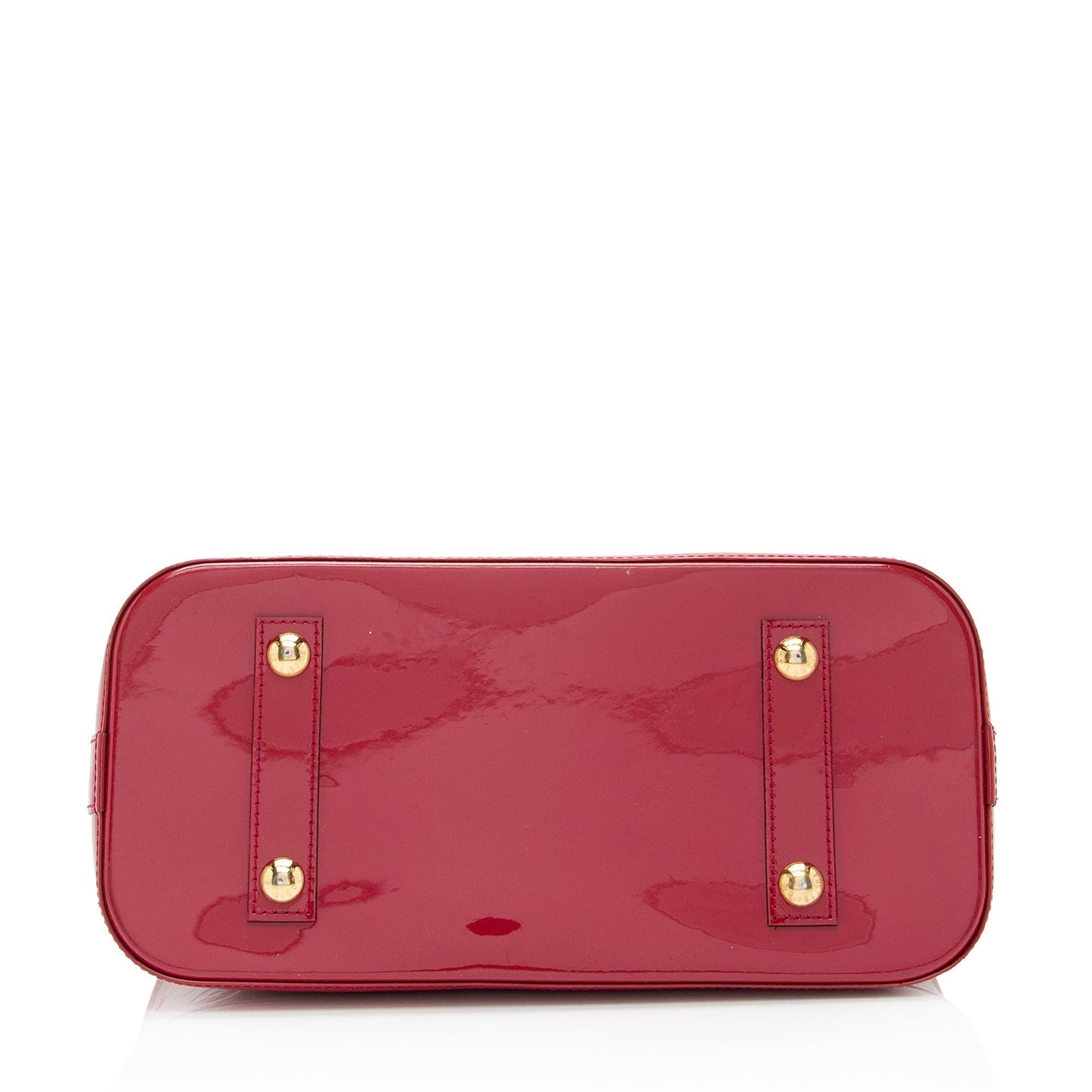 Louis Vuitton Monogram Vernis Alma PM Satchel (SHF-aJkS4O)