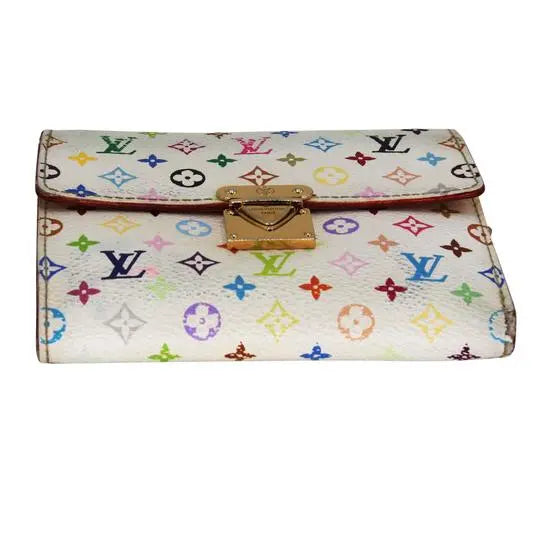 Louis Vuitton Multi-color Koala Box Murakami Kisslock Wallet