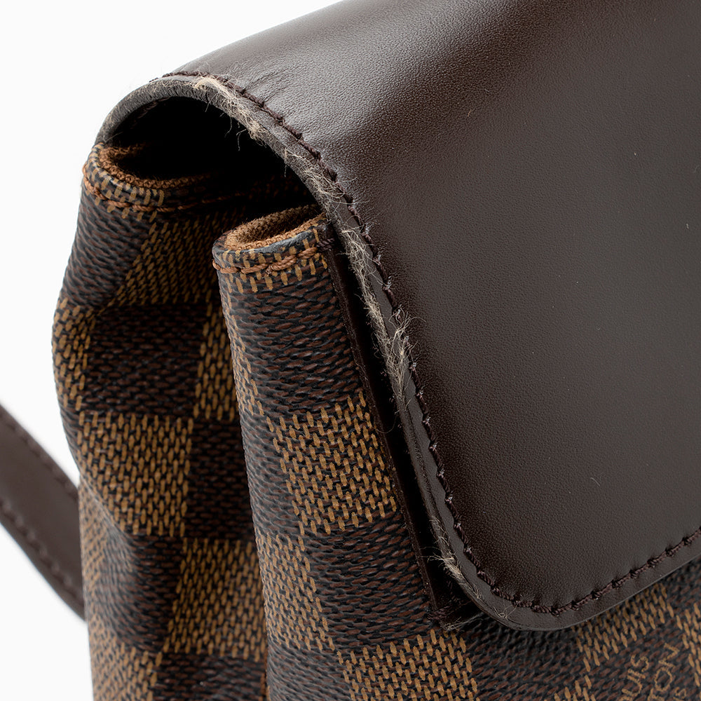 Louis Vuitton Vintage Damier Ebene Soho Backpack (SHF-18379)