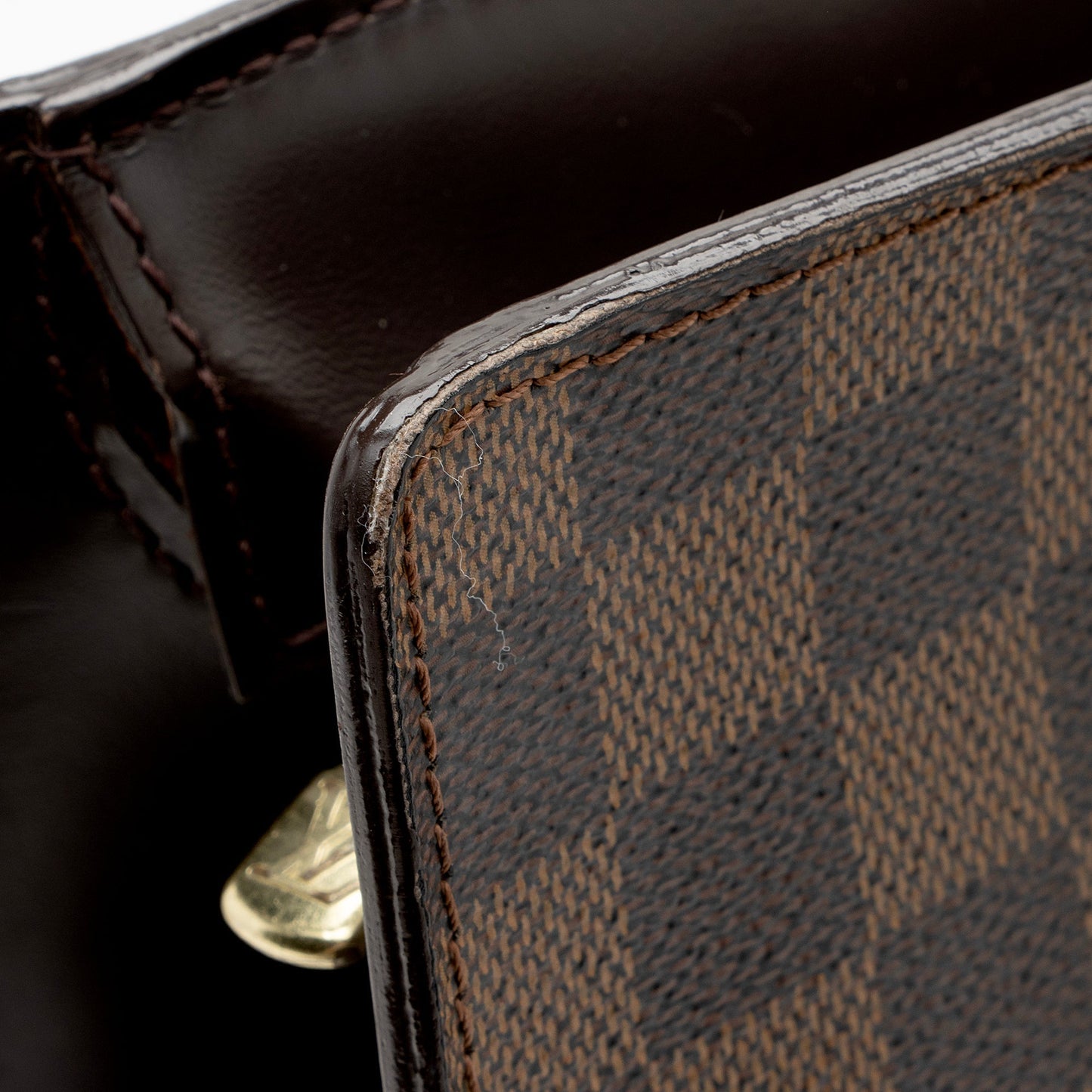 Louis Vuitton Vintage Damier Ebene Venice GM Tote (SHF-22407)