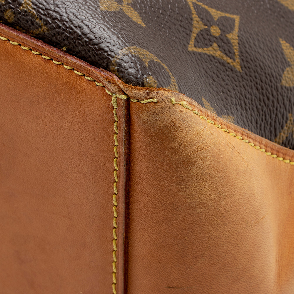 Louis Vuitton Vintage Monogram Canvas Cabas Mezzo Tote (SHF-15326)