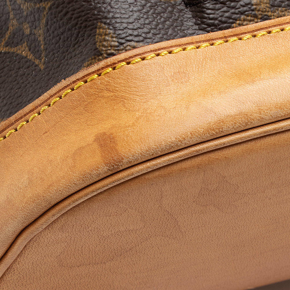 Louis Vuitton Vintage Monogram Canvas Montsouris MM Backpack (SHF-21304)
