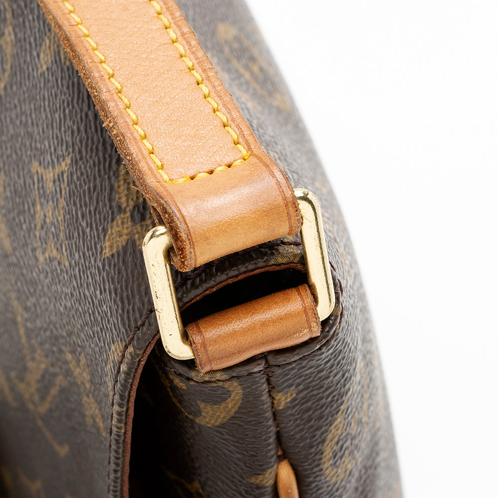 Louis Vuitton Vintage Monogram Canvas Musette Tango Shoulder Bag (SHF-20339)