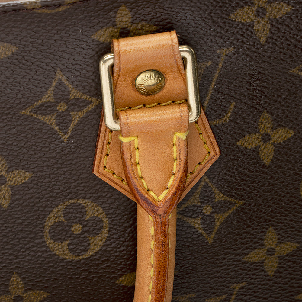Louis Vuitton Vintage Monogram Canvas Sac Plat Tote (SHF-20209)
