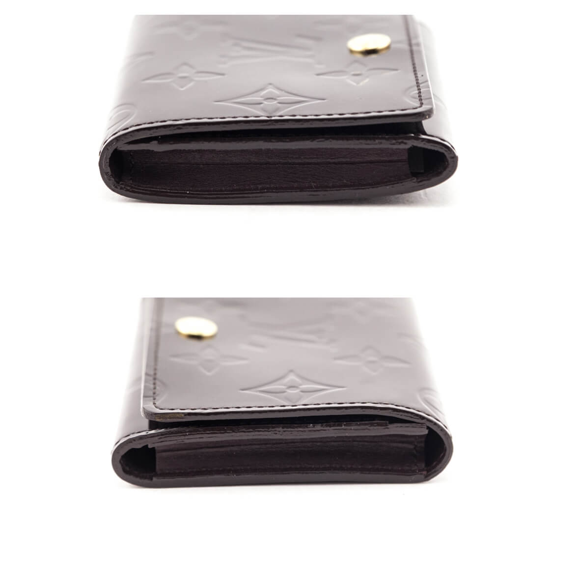 Louis Vuitton Amarante Monogram Vernis Business Card Holder