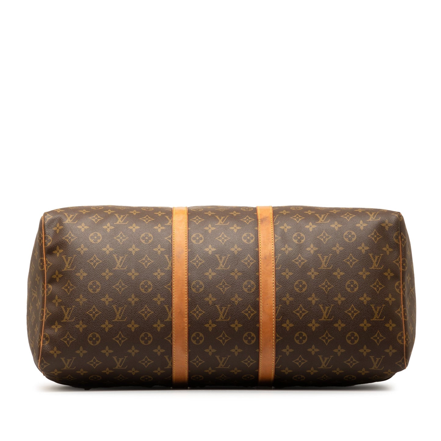 Brown Louis Vuitton Monogram Keepall 50 Travel Bag