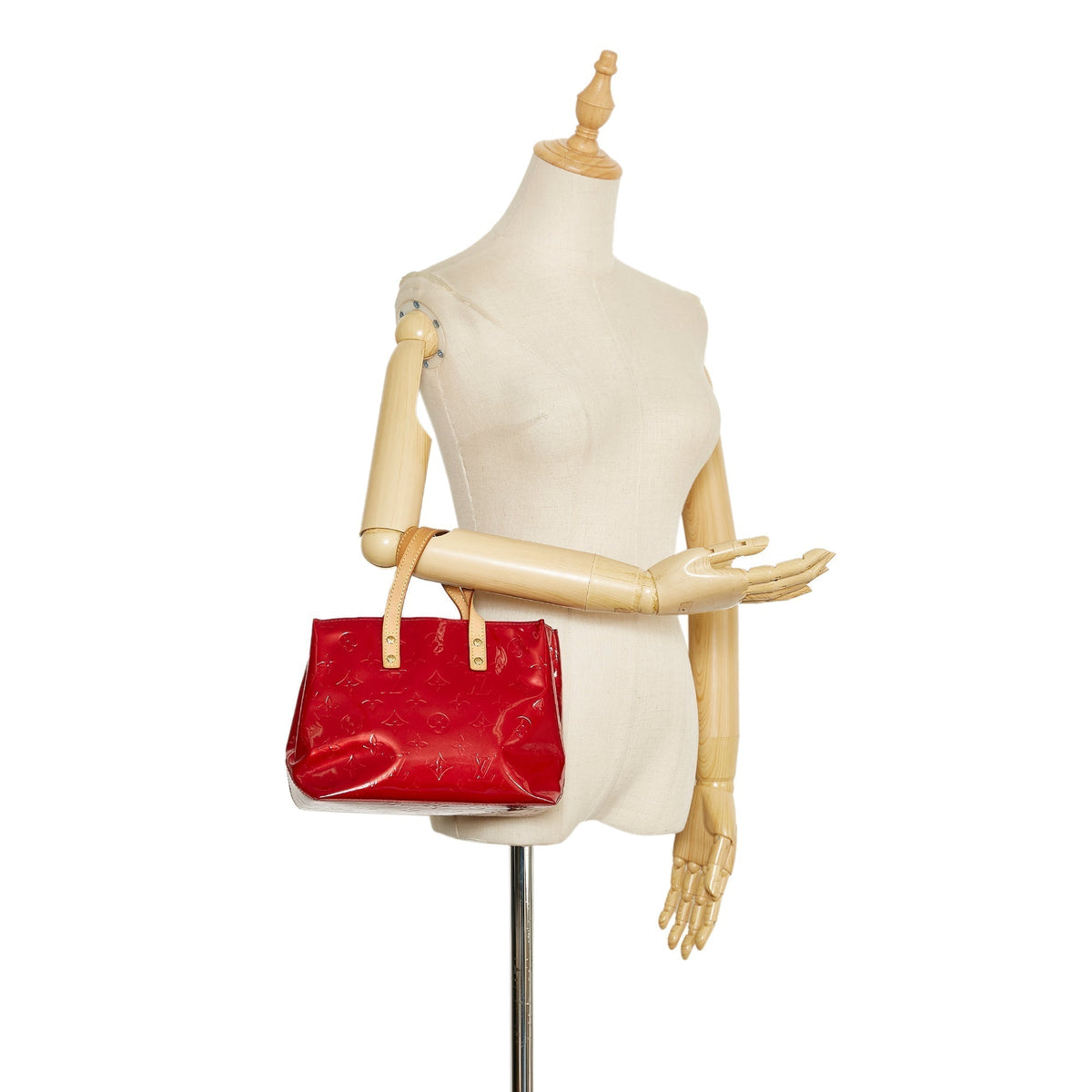 Louis Vuitton Reade PM Red Monogram Vernis