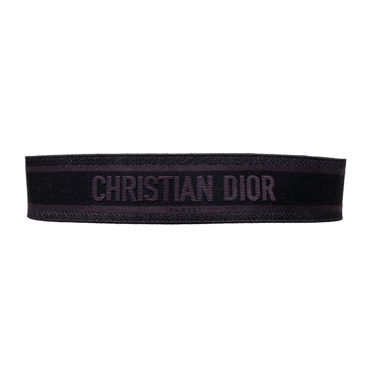 DIOR Christian Dior Wide Canvas Belt