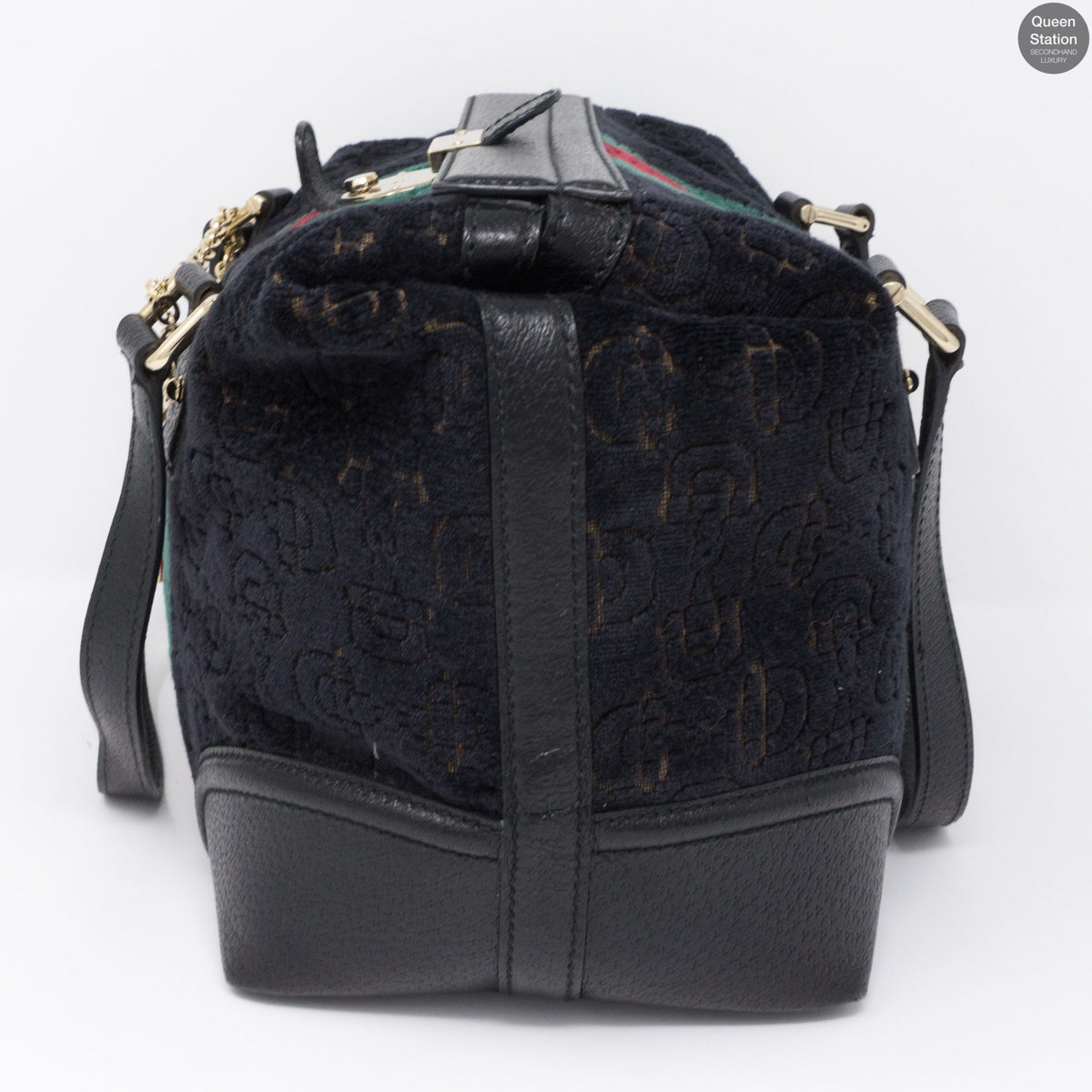 Boston Velvet Bowling Bag