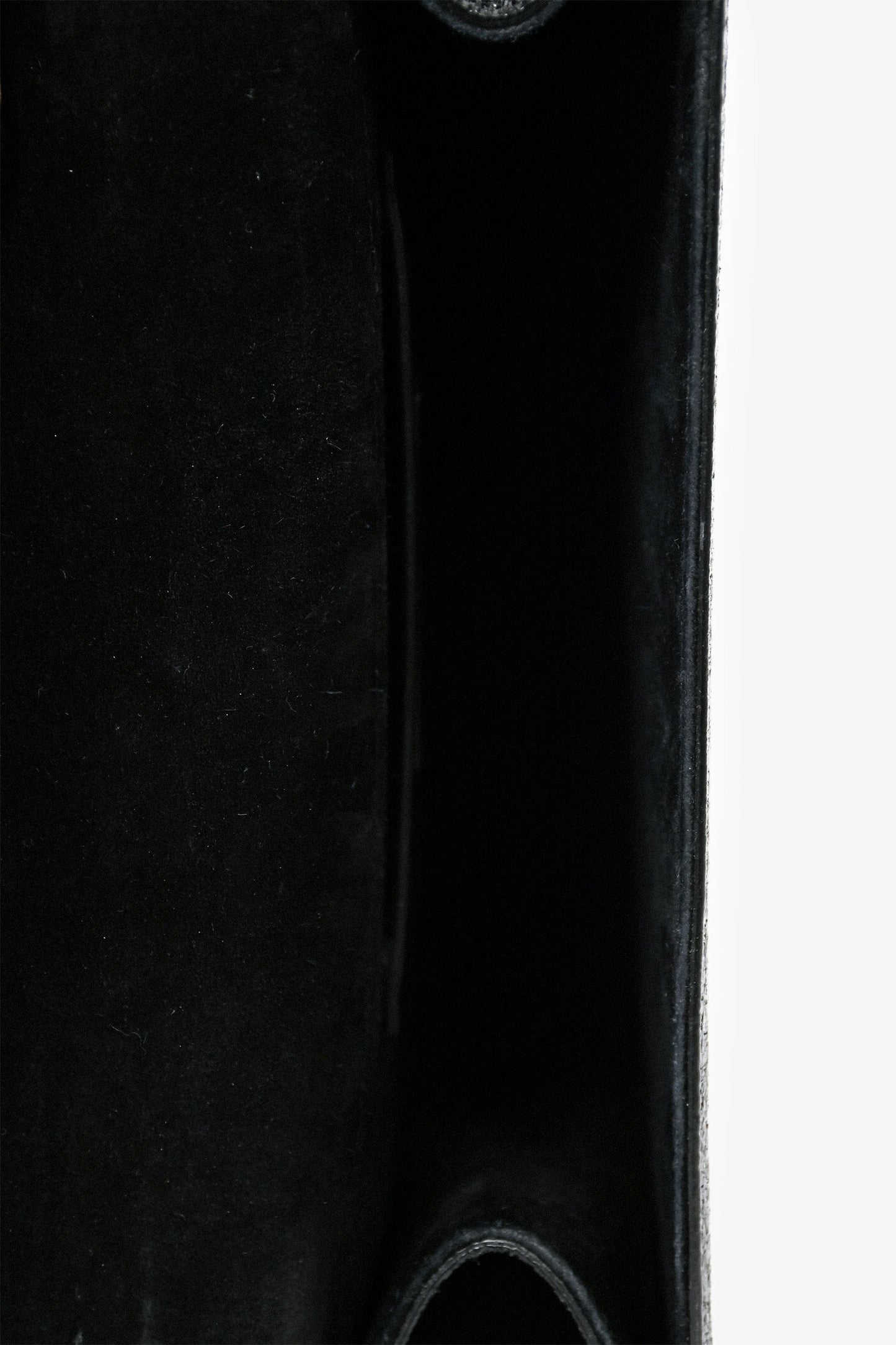 Saint Laurent 2015 Black Crackled Patent Leather Medium Kate Crossbody