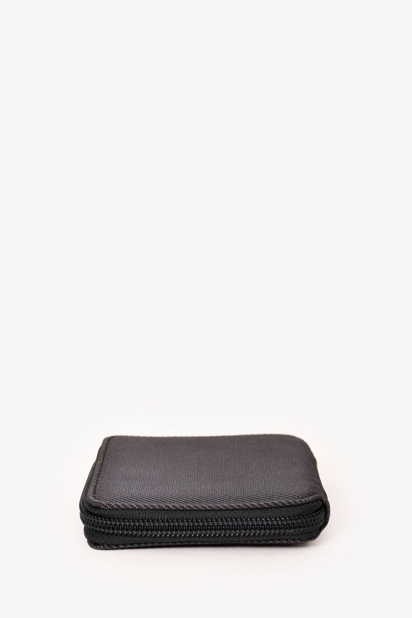 Gucci Vintage Grey Canvas Zip Around Key Holder Wallet