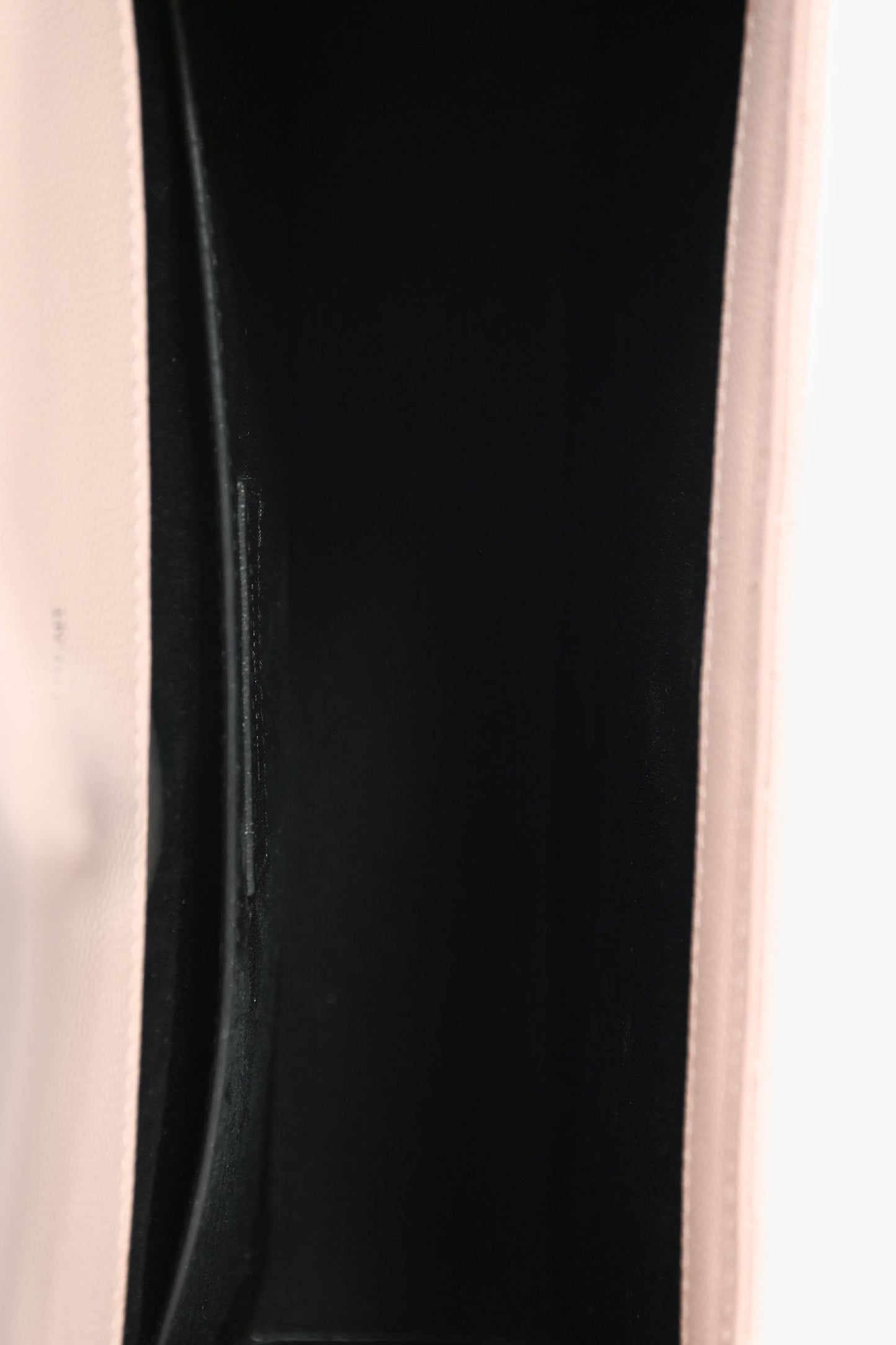 Saint Laurent 2018 Light Beige Leather Tri-Quilted Envelope Chain Medium Shoulder Bag