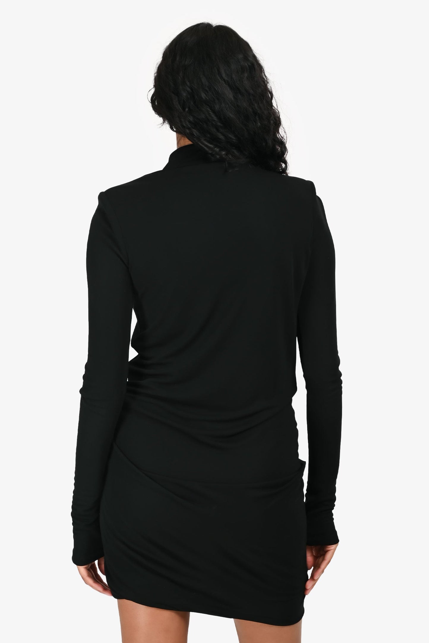 Gucci Black Studded Mini Dress Size 38