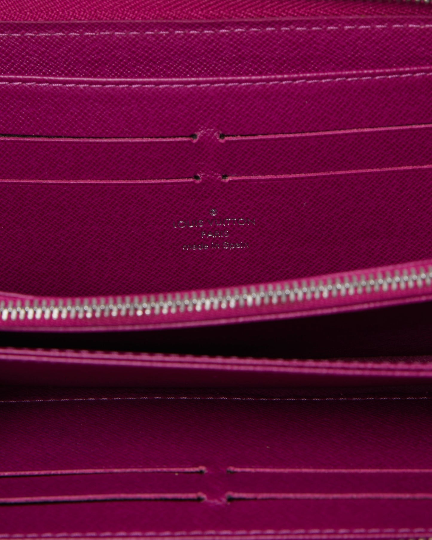 Louis Vuitton Epi Leather Zip Around Wallet